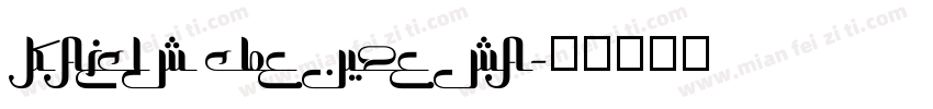 KARIM BENZEMA字体转换
